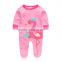 2016 Girl long sleeve papa baby rompers baby clothing