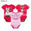 2016 new design novel different cartoon pattern trendy baby clothes