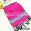 A171-G New design fashionable dry acrylic lady woven scarf