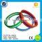 Wholesale sublimation promotion silicone eco-friendly wristband