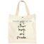 Eco-friendly premium fashionable shoulder cotton tote bags
