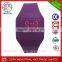 R0464 13 colors for choice led watch, PC material plastic case led watch