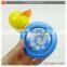 Cartoon lovely free wheel walking toy duck for kids