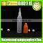 unicorn dropper bottle with childproof cap /e liquid bottles with nozzle tip