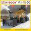 mini gasoline walk behind street snow sweeper