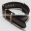 PVD Gold Hardware G10 Nato Watch Straps 22mm