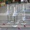 Glassware Manufacturer Handmade wendding decoration elegant goblet glass crystal glass with silver stem crystal with diamond