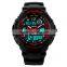 eco-friendly rubber skmei dual time children sports watches men digital analog watch 30m waterproof