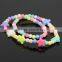 New Necklace Set Kids Candy Colorful Acrylic Beads Necklace & Bracelet Set For Cute Girl Baby Children