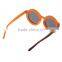 Lovely Retro Round Frame Sunglasses Funny Letters Summer Cool Eyewear