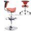 Special design saddle chair, beauty salon saddle stool with comfortable backrest