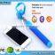 New handheld mini foldable wire monopod cable selfie stick for ISO Android
