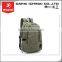 2016 manufactures China cotton bag Classic Canvas Backpack with leather