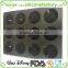 Hot selling! DGCCRF grade 12 muffins shaped silicone cake mould