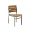 ZT-1025C Aluminum wooden stacking chair