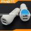 PNGXE lowest price OEM 5v 3.1A dual usb port mobile phone car charger
