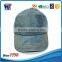 Custom worn-out 3d embroidered denim baseball cap