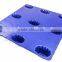 Blow molding injection plastic pallet for printing industry