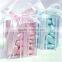 pattern printed clear cheap candy packaging box