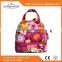 Low price cotton colorful quilted hipster portable breast milk cooler bag