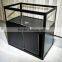 Aluminum Frame,MDF Board Folding Showcas/Folable Glass Case For Display