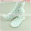 Factory Custom High quality baby socks,dotted style fashion tight tube socks with logo