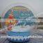 Clear PVC inflatable snow globe 3m diameter sealed base