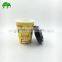12oz Custom Printed Disposable Single Wall Paper Coffee Cups with lids