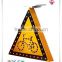 solar road work ahead signage, automatically lighting traffic signs for road construction
