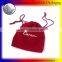 hot sell drawstring velvet pouch/velvet jewelry pouch