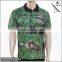 2015 OEM 100 polyester dye sublimation fishing polo shirt