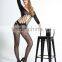 Best Sale Black Color Fishnet Sexy Mature Lingerie for Women