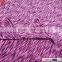 Polyetser Spandex Knit Fabric Space Dyed Single Jersey Sports Fabric