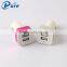 OEM colorful dual-port 2 USB port 5v 2.1a smart car charger with indication light