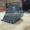 Q345B+NM400 Excavator Case CX130/CX160/CX210/CX240 rock bucket for sale