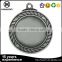 best sale wholesale custom die casting round shape iron brass zinc alloy antique silver plated blank medal