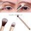 Double End Makeup Brush Horse Hair with Custom Logo Eyeshadow Brush