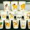 white print animal logo disposable paper cup