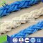 8 strand color nylon braided rope for marine ships
