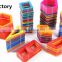 Factory direct sell kids toy plastic magnetic bulding blocks with different shapes