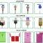 20ML Zipp design pocket perfume atomizer/credit card sprayer bottle