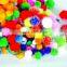 Colorful craft pom poms for Kids DIY