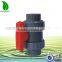 double union PVC plastic ball valve with socket end