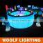 2015 modern led bar table with good price led outdoor bar table