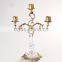 Home Decoration Classical Brass with Crystal Vase (BF01-0232)