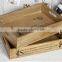 2015 new design wooden serving trays