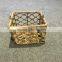 2016 linyi new desgin eco-friendly hand woven hemp rope basket