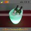 Small size round led lighted ice bucket