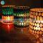 Glass mosaic candlestick