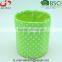 with polka dot printing decorative Fabric flower pot covers